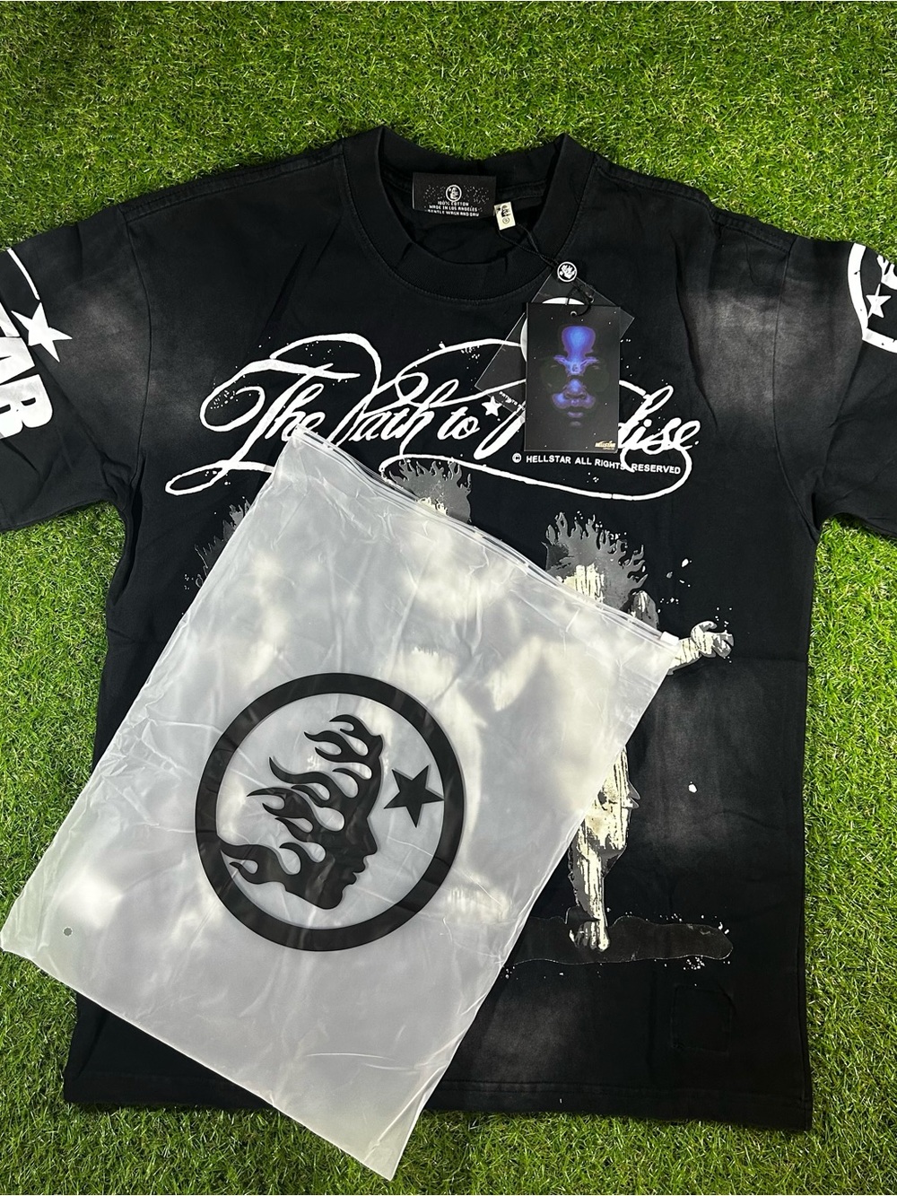 Black 'The Path to Noise' Graphic Tee for men